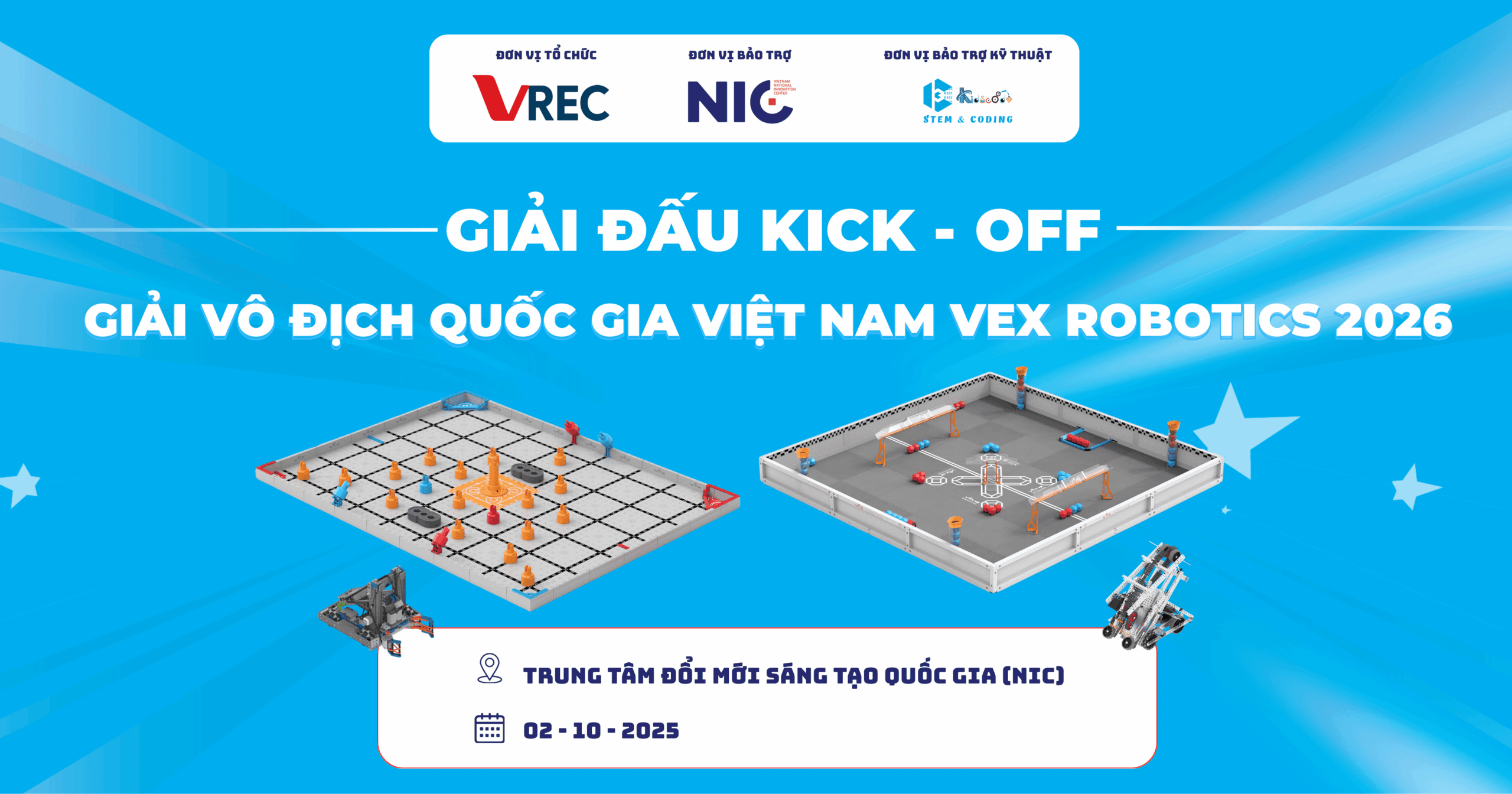 GIẢI ĐẤU KICK - OFF - Giải vô địch Quốc gia VEX Robotics National ...
